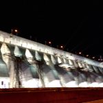 Iluminação da Barragem da Usina Hidrelétrica de Itaipu Binacional